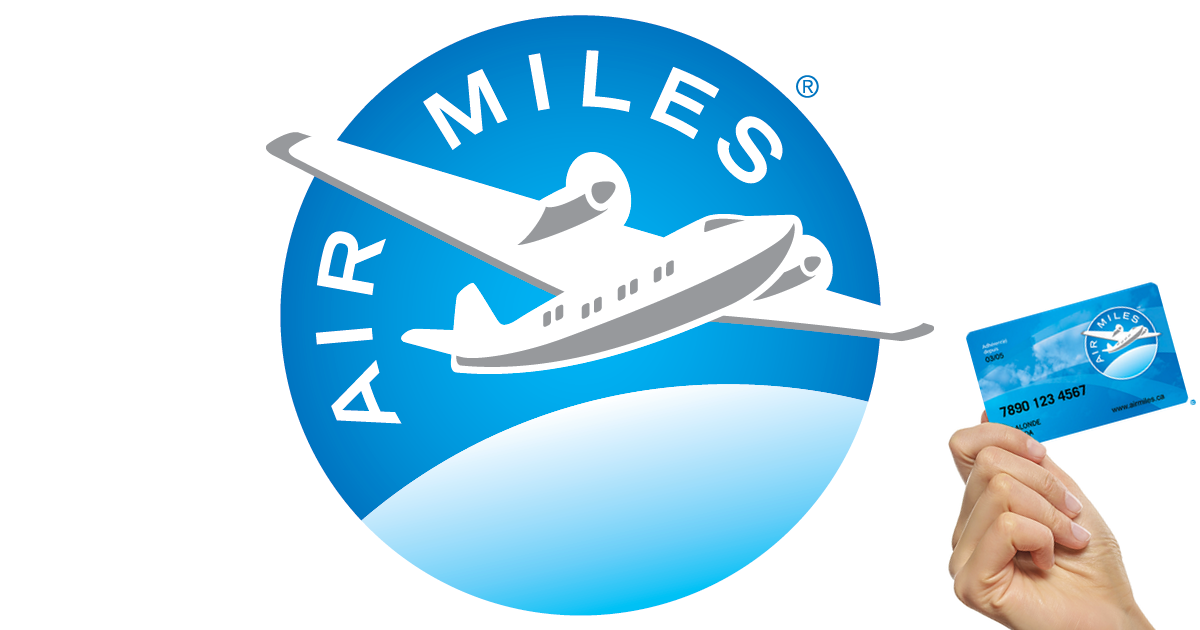 Obtenez 25 miles de récompenses Airmiles gratuitement