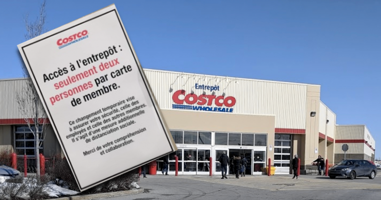 Costco : Accès limité à 2 personnes par carte de membre